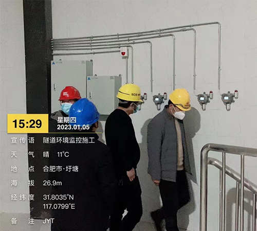 深圳某项目地下施工工地监测项目